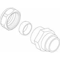 Klemmring-Verschraubung 3/4''x22 - 8718590192