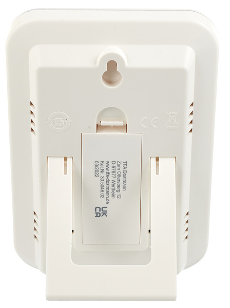 TFA Dig. Thermo-Hygrometer Comfort White