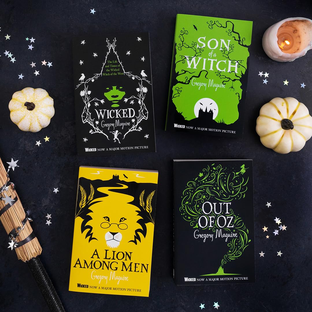 Headline The Wicked Years Quartet 4 Books Collection Set by Gregory Maguire - Paperback Slipcase Boxset - Wicked, Son of a Witch, A Lion Among Men, Out of Oz