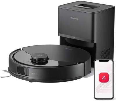 Roborock Q10 X5+ Robot Vacuum and Mop, Self-Emptying, 10,000Pa Suction, Obstacle Avoidance