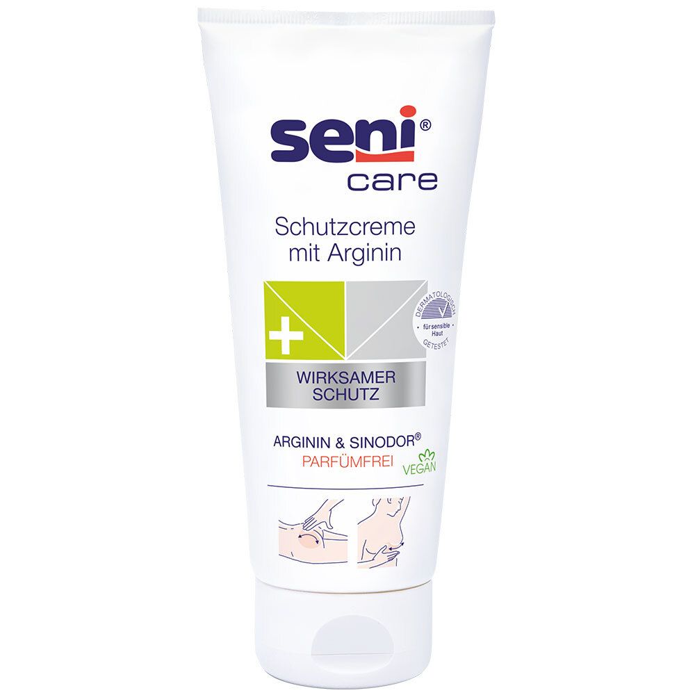 Seni care Hautschutzcreme mit Arginin parfümfrei 200 ml Creme