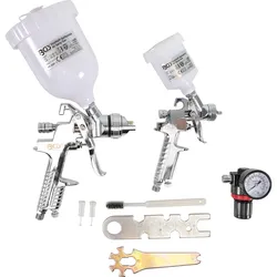 BGS Druckluft-Farbsprühpistolen-Satz - 8381