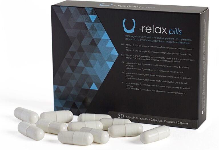 500cosmetics U-Relax Anxiety and Stress Relief Caps