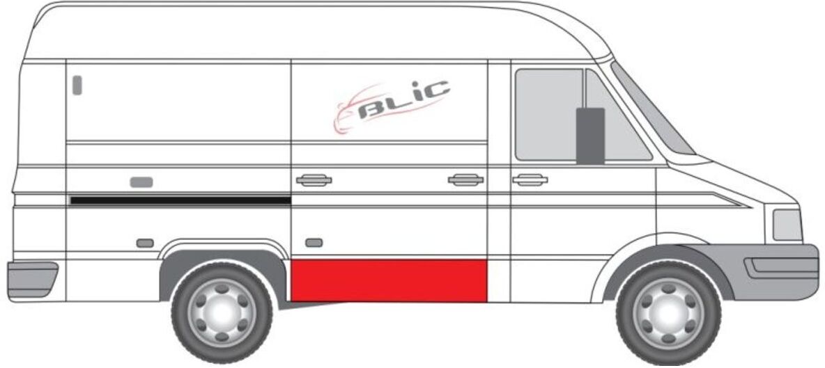 Tür, Karosserie BLIC 6508-01-2094150P