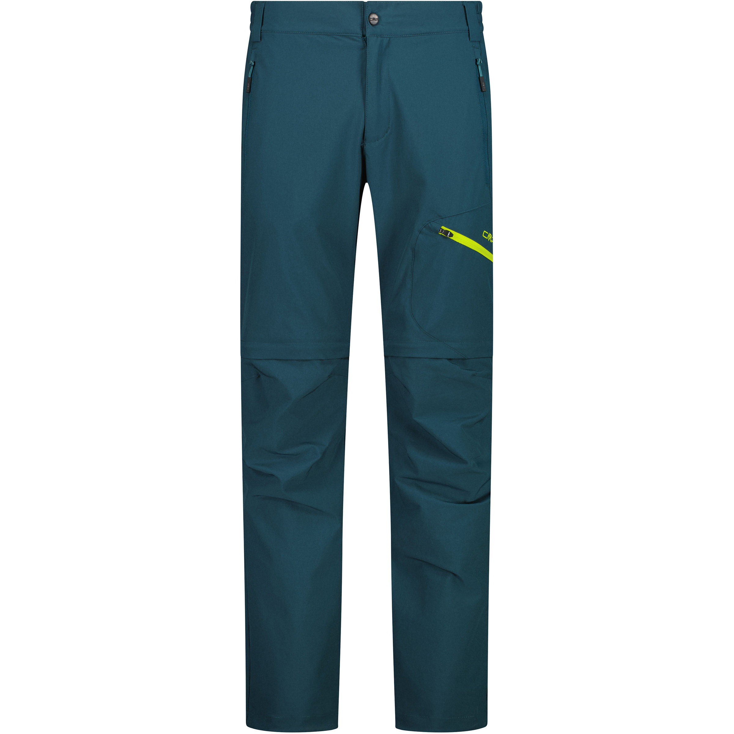 CMP Zip Off Hose Herren Zip-Hosen tuerkis Größe 3XL Camping Elastisch