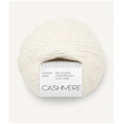 Sandnes Garn Cashmere, Garn + Wolle, Weiss