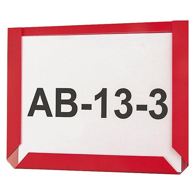 Eichner Magnet Sichttasche DIN A6 Rot 114 x 154 mm (9218-02952-05)