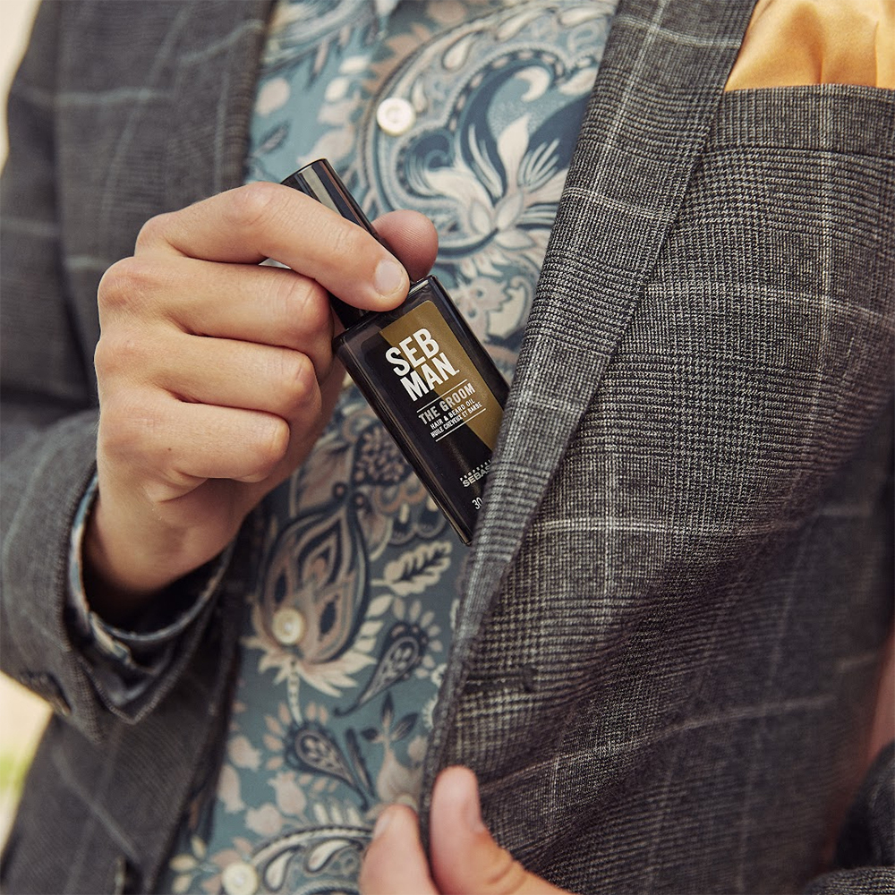 Sebastian Professional Seb Man the Groom Hair and Beard Oil 30mL