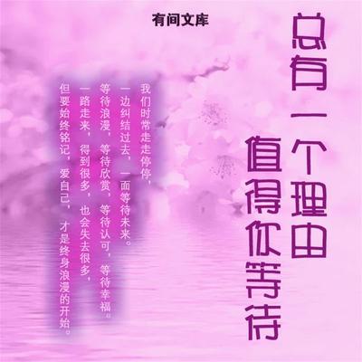 总有一个理由值得你等待 - 有间文库, Audio, 4071498254523