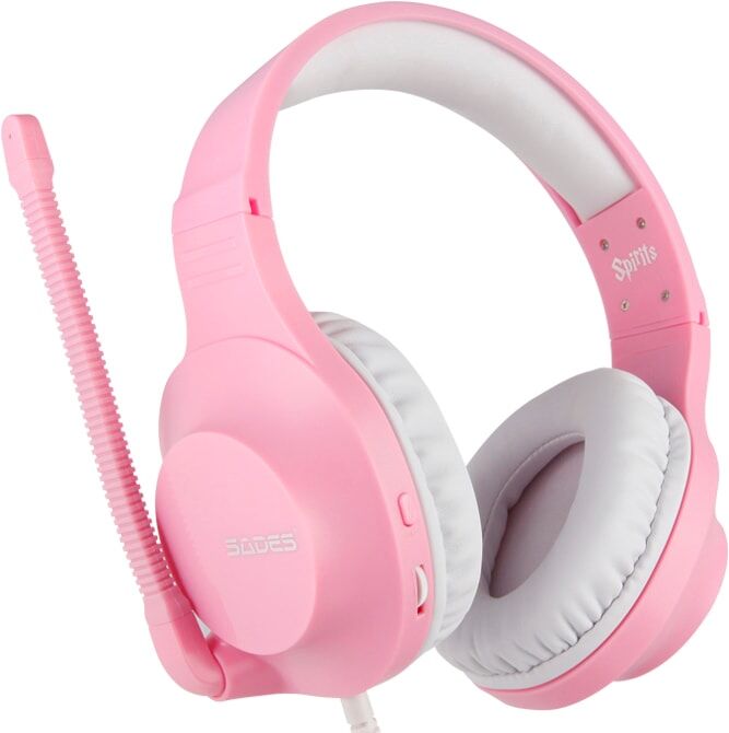 SADES Gaming-Headset "Spirits SA-721 kabelgebunden", pink, Kopfhörer, Gaming-Headset