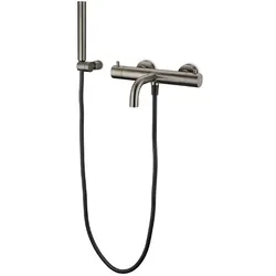 JEE-O slimline Wand-Wannenarmatur mit Thermostat, dark steel, 800-3309 800-3309