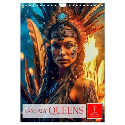Fantasy Queens (Wandkalender 2027 DIN A4 hoch), CALVENDO Monatskalender