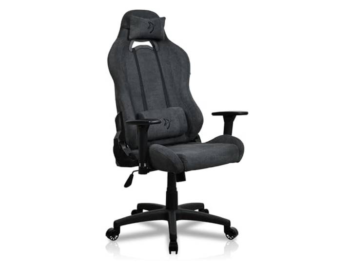 Arozzi Torretta Gaming Stuhl Soft Fabric Dunkelgrau