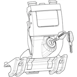 SHAD Premium Verriegelungsmechanismus