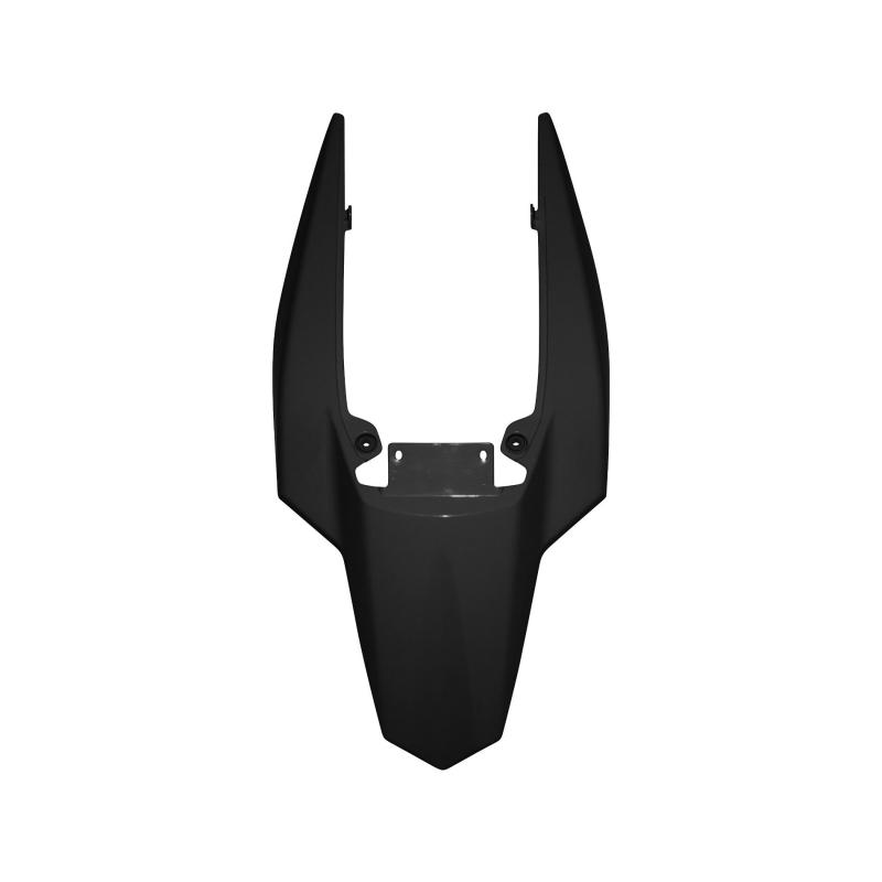 1Tek Origine Coque arrière Derbi 50 Senda DRD 2011- noir brillant