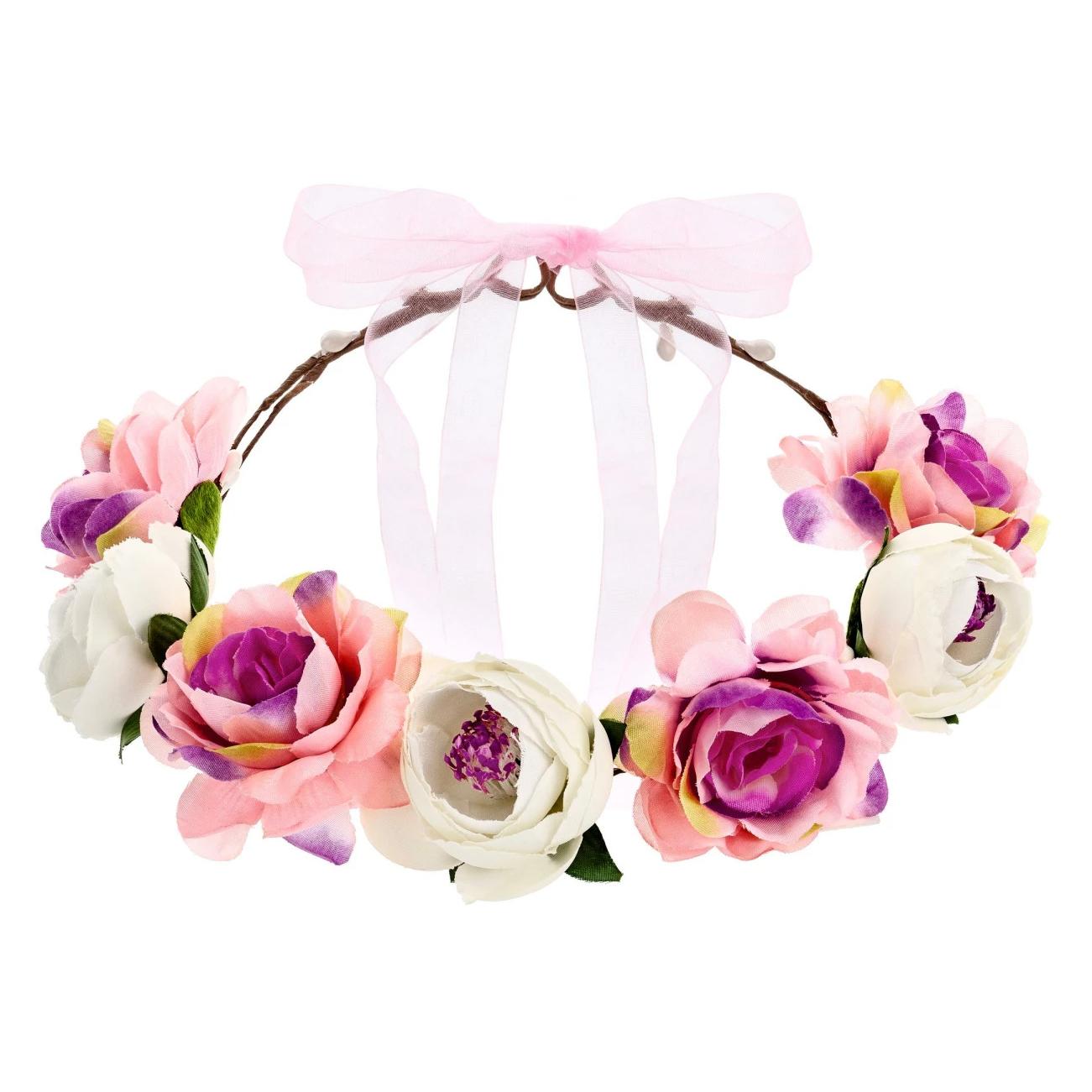 Partydeco Blumenkranz (1 Stk.) (WIAN2-KARTON)