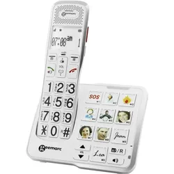 Geemarc Amplidect 595, Telefon, Weiss