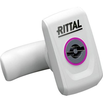 Rittal 2420010 SZ Vorreiberverschluss für AX, Kunststoff, mit Doppelbarteinsatz Verschluss 1 St.