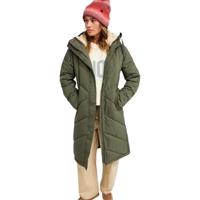 Outdoorjacke ROXY "Ellie 5K", Damen, Gr. M, beetle, Obermaterial: 100% Polyester., Jacken Outdoorjacke