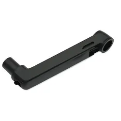 Ergotron 23cm Verlängerung für ERGOTRON LX Arme in Schwarz mit 10 Jahren Garantie