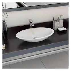 vidaXL, Waschbecken, Walono (351 mm, 593 mm)