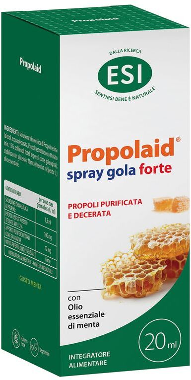 ESI Propolaid Spray Gola Forte Integratore Alimentare 20 ML