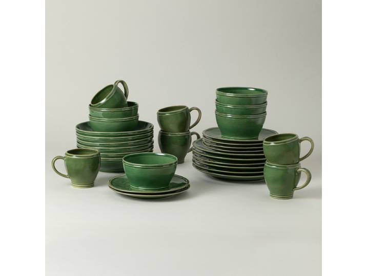 Service de table Fontana 30 pièces Vert/Vert