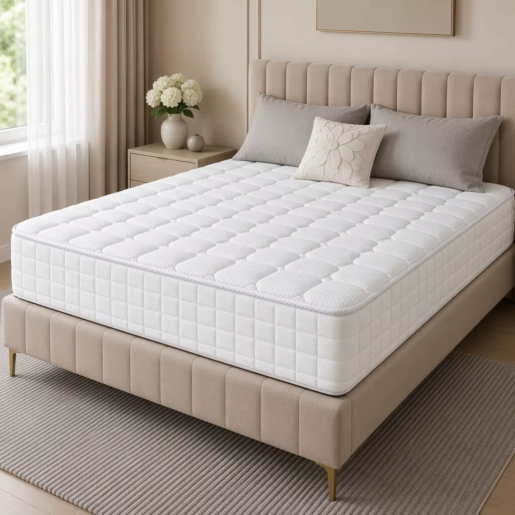 Wayfair Sleep Dwinnell Barrel Pocket Sprung 1000 Mattress with Tight Top Memory Foam European Single (90 x 200cm)
