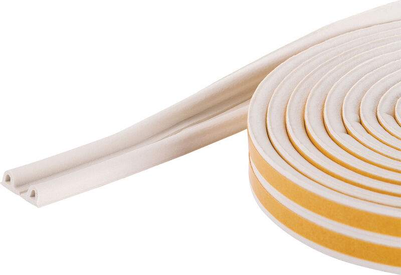 Fix-o-moll tochtband zelfklevend P 9x5,5mm 50m wit*