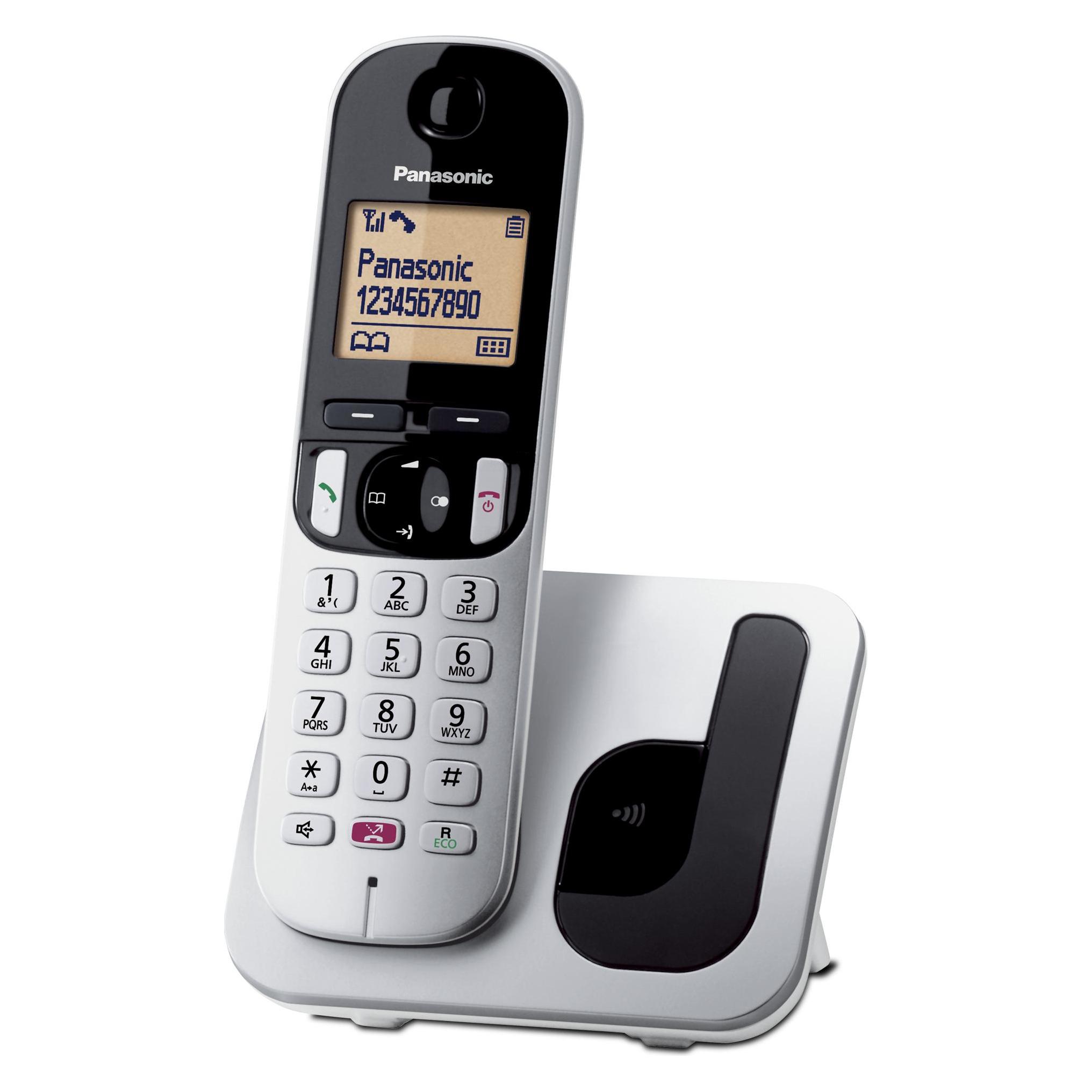 Panasonic Wireless Telephone Kx-Tgc250sps Silver (KX-TGC250SPS)