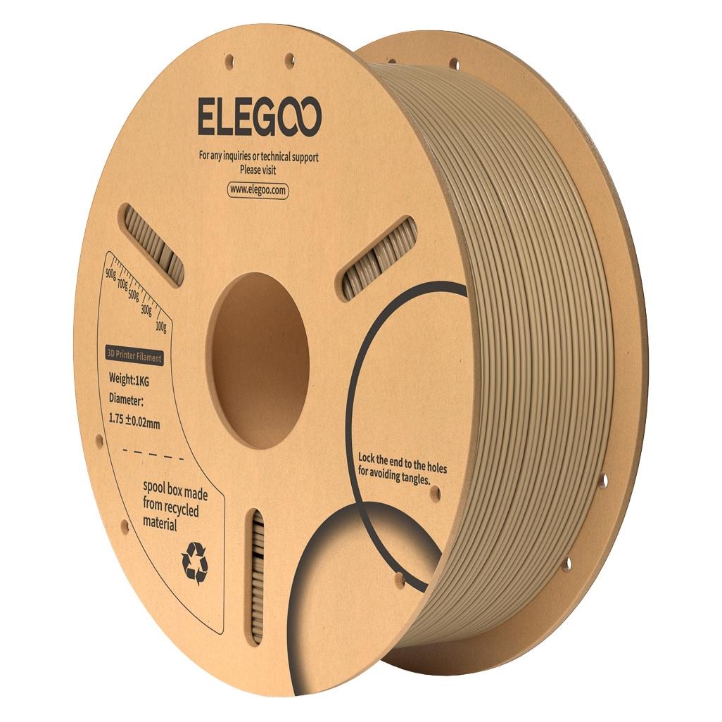 Elegoo PLA 1,75mm WOOD COLOR 1kg 3D FILAMENT (50.203.0112) (PLA, 1000 g, 1.75 mm) (50.203.0112)