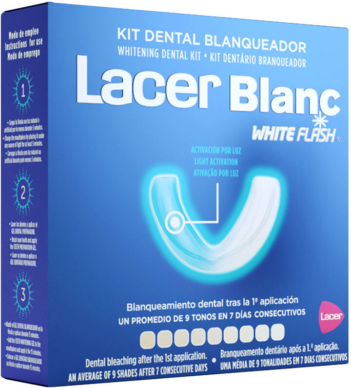 Lacer blanc White Flash kit dental blanqueador 1 u
