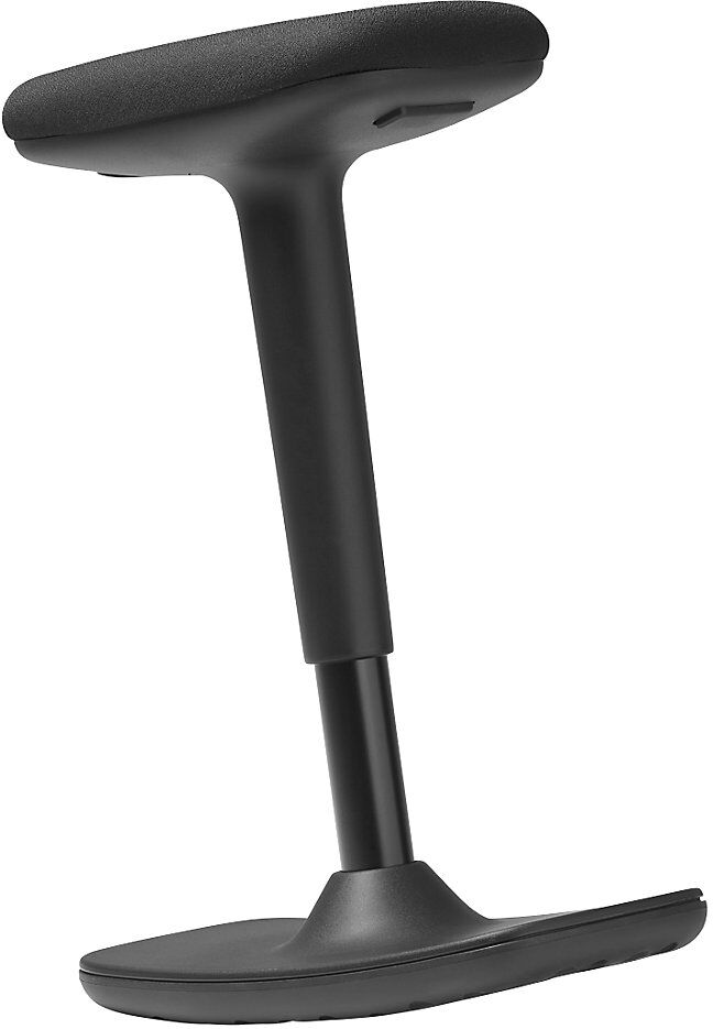 Sitz-/Stehhocker TO-SWIFT, höhenverstellbar 500 - 750 mm, schwarz Dauphin