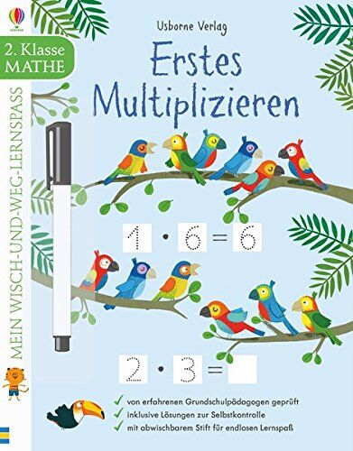 Holly Bathie - Mein Wisch-und-weg-Lernspaß: Erstes Multiplizieren: 2. Klasse - Preis vom 10.10.2026 11:48:34 h