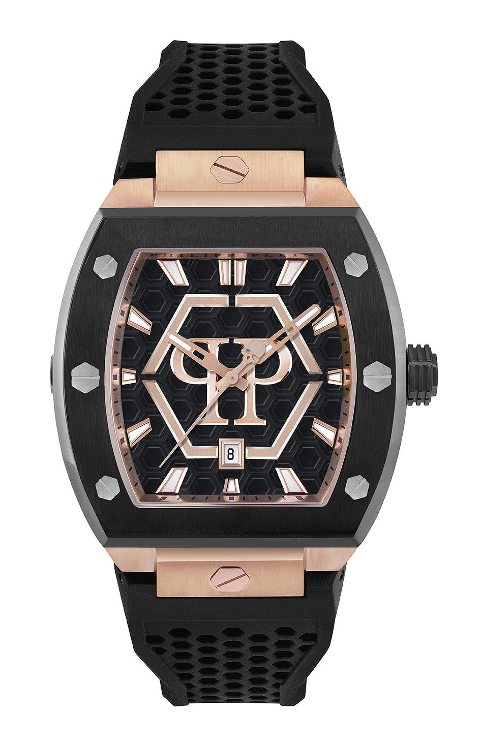 Philipp Plein The Hexagon Phantom Heren Horloge Zwart PWPUA0124