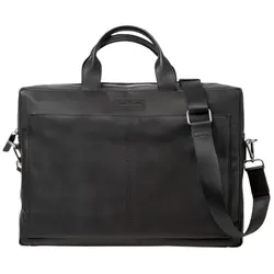 Pride & Soul Laptoptasche 30x42x8cm, Laptopfach, Echt Leder, schwarz