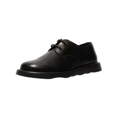 Schnürschuh FLY LONDON "Fly London Halbschuhe Leder", Damen, Gr. 42, schwarz, Leder, Schuhe Schnürschuh