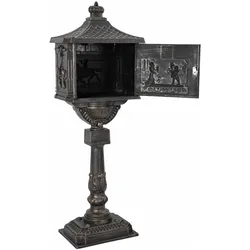 vidaXL, Briefkasten, Maxence (42.50 x 29.50 x 117 cm)