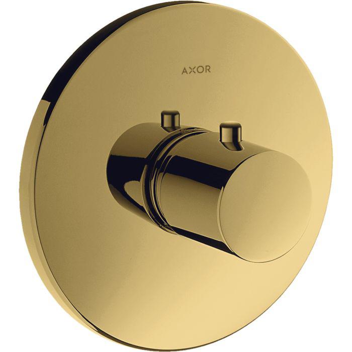 hansgrohe Axor Uno Fertigmontageset 38375990 Unterputz-Thermostat, polished gold optic