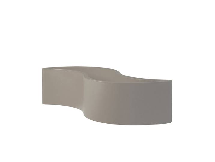 SLIDE vase WAVE POT (Gris pigeon - Polyéthylène)