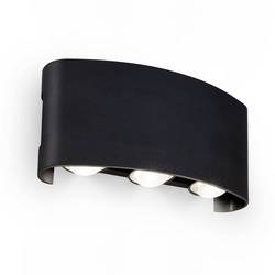 Briloner WILL 3989015 Außenwandleuchte LED 6.5 W LED Schwarz