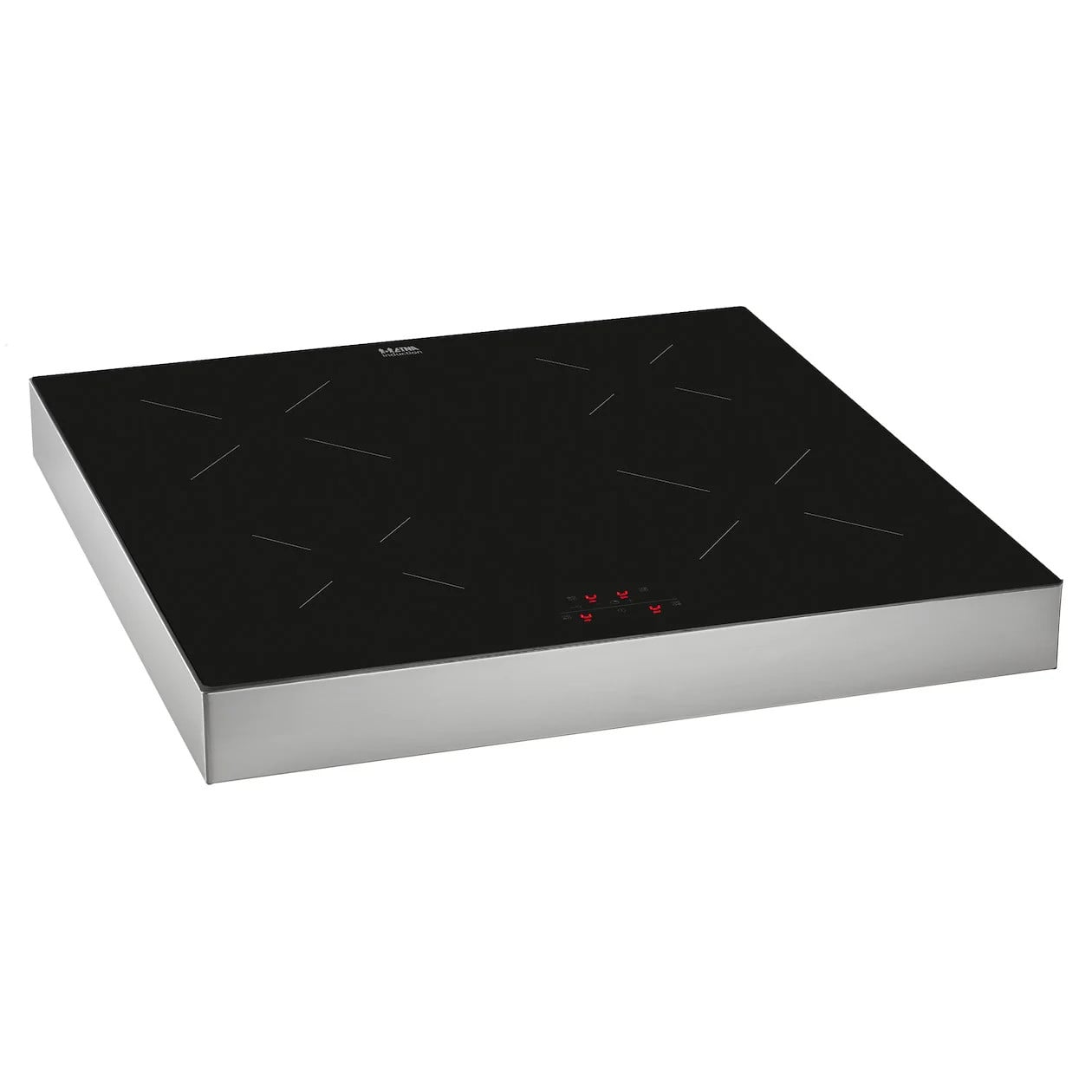 Etna KIV354RVS Inductiekookplaat Grijs/Zwart