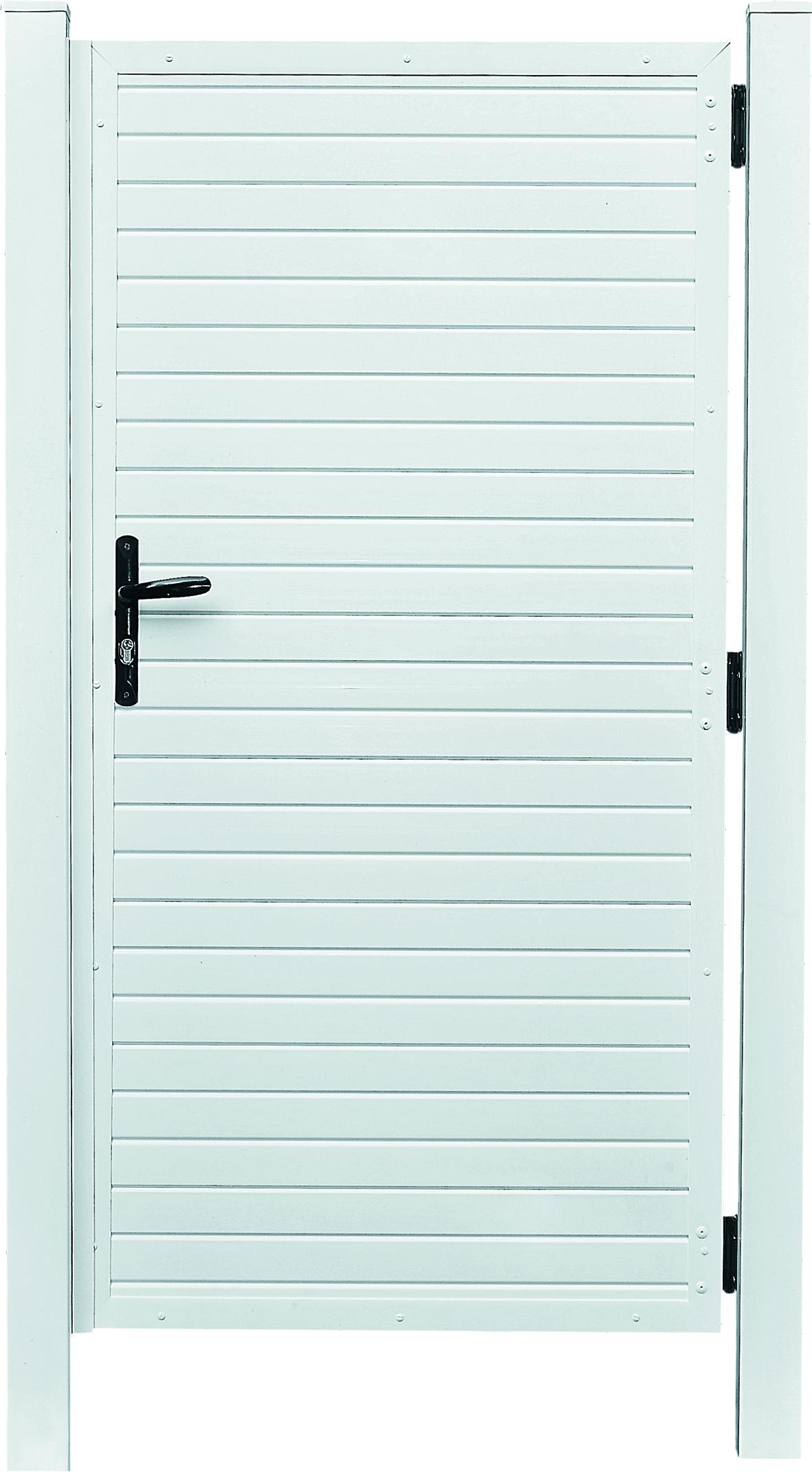 TETZNERJENT LIGHTLINE KS-Türelement, weiß 100x180cm, m.Beschläge o.Pfost 16878623