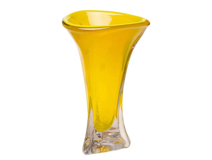 Vase Salut Type B 26 x 43 x 24cm Jaune/Jaune