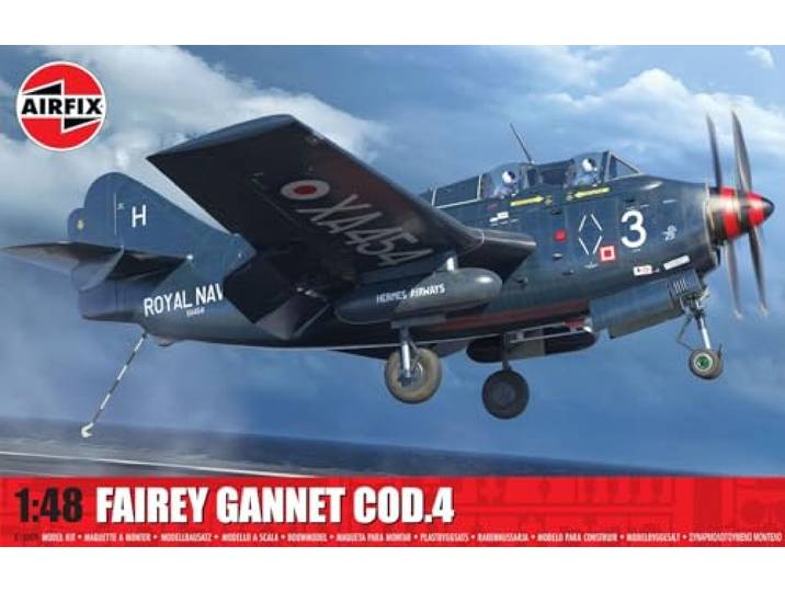 Airfix A11009 Fairey Gannet COD.4, vliegtuigen voor leeftijden + 8 jaar