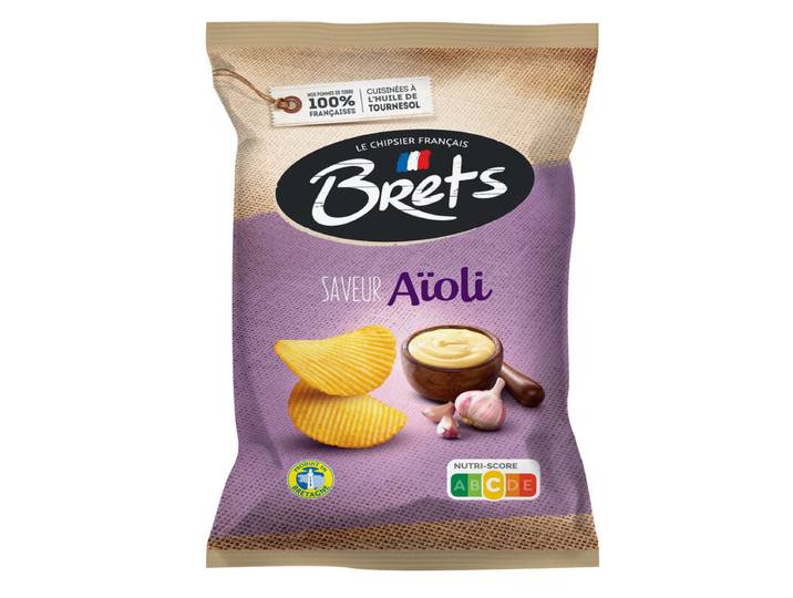 BRET'S Chips saveur aïoli - 125 g