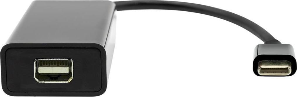 ProXtend USB-C naar Mini DP kabel, 20 cm, zwart, USBC-MINIDP-0002