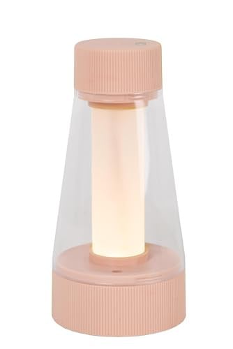 Lucide LORALI Oplaadbare Tafellamp - Modern Accentlicht - Roze