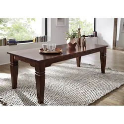 Esstisch Akazie 200x100x76 nougat lackiert OXFORD #606