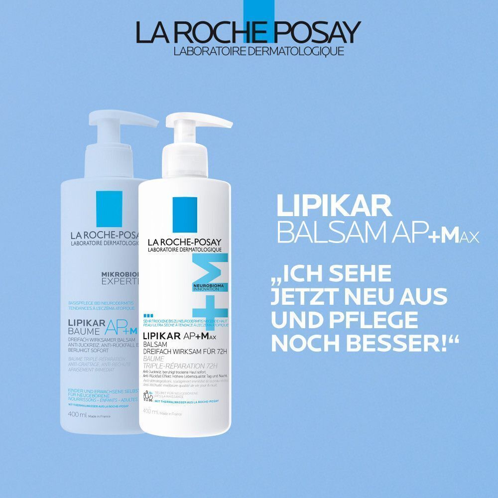 La Roche-Posay Roche-Posay Lipikar Baume AP+ Max x3 3x400 ml Creme